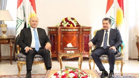 مسرور بارزاني وصالح يتحدثان عن 